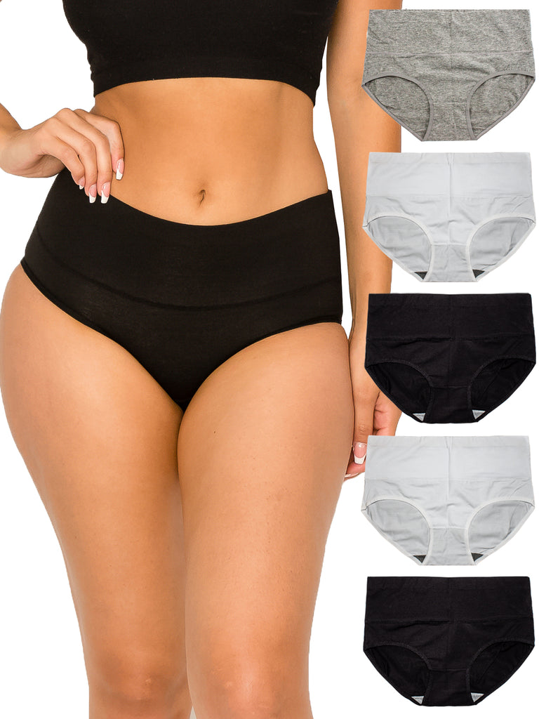All Day Comfort Breathable Soft High Waist Cotton Spandex