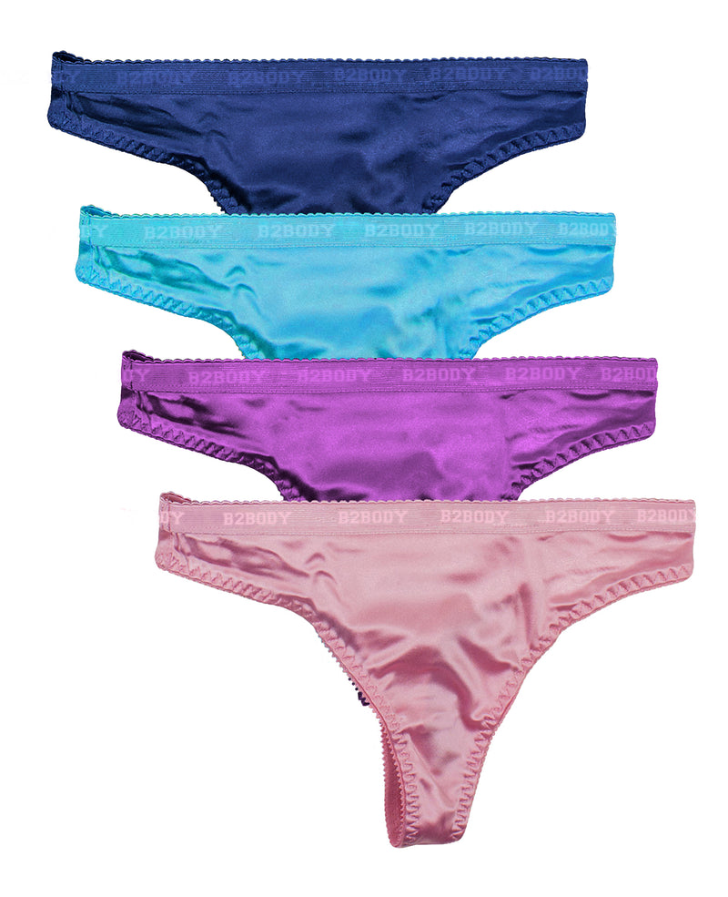 UoCefik Plus Size Panties for Women Plus Size Seamless High Waisted Period  Briefs High Waisted 特性 Underwear Women 4 Pack Purple 3XL