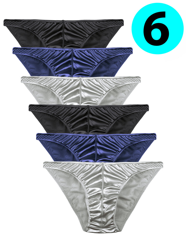 Silk Satin Briefs Men's Satin Underwear Blue Khaki Gift for Men 100% Silk  Pure Valentine's Day Gifts Lingerie for Mens Sexy Boxers Satin -   Australia