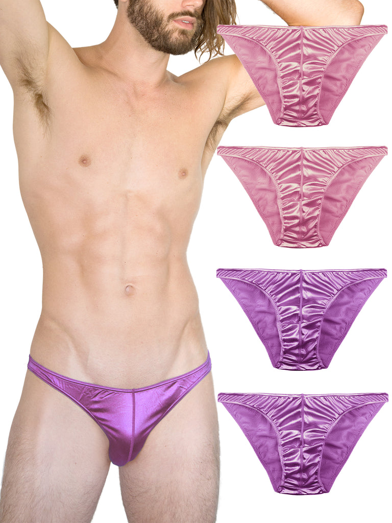 Men Cute Sexy Pouch Panties Gay Male Lingerie Lace Bikini Briefs Girly  Underwear