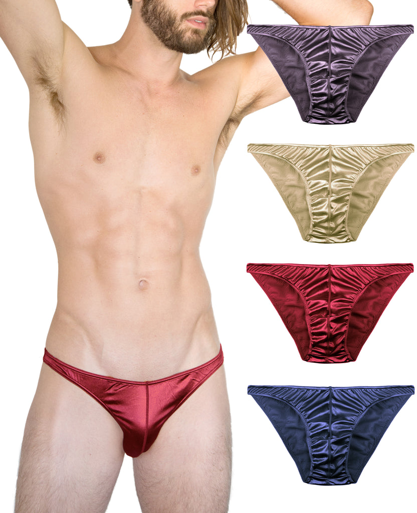 Sexy Women Ladies Satin Silky Briefs Panties Lingerie Underwear Knickers  M-3XL