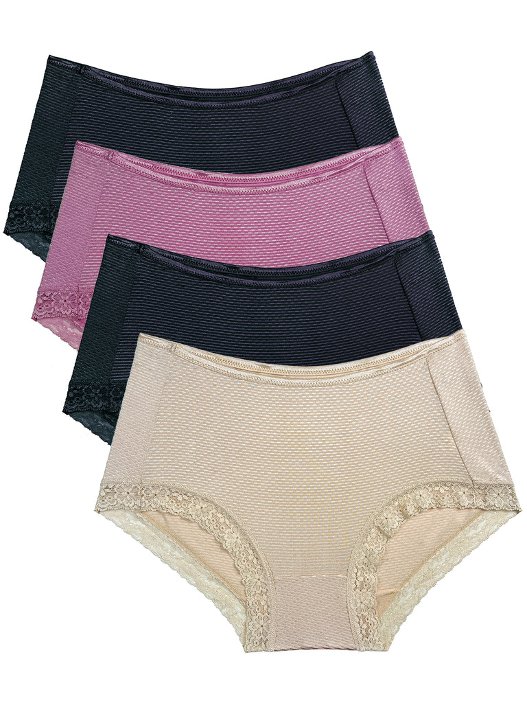 Cotton Underwear for Women Breathable, Comfortable Briefs Regular & Plus  Size 