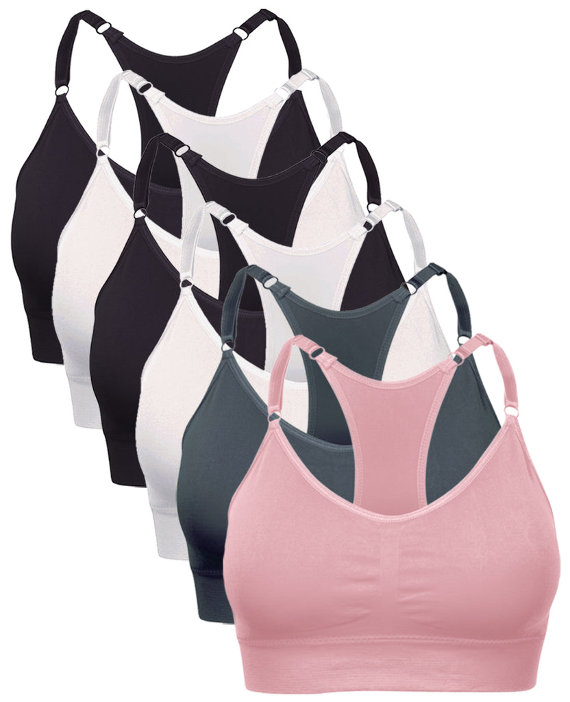 Seamless Stylish Padded Bra for Women's/Girls Multi colored (Pack
