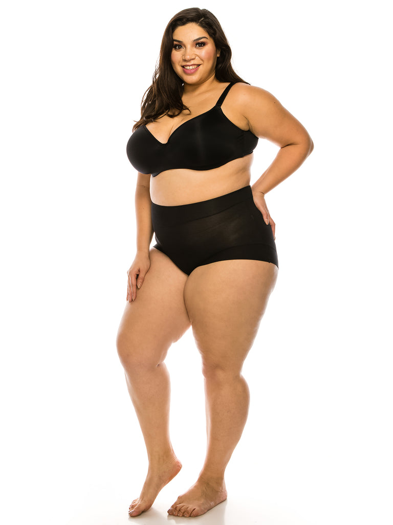 Barbra Multi-Pack Women's High-Waist Light Tummy Control Panties Small-Plus  Size