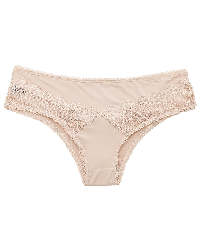 Nude Basic Lace Thong 3 Pack, Lingerie