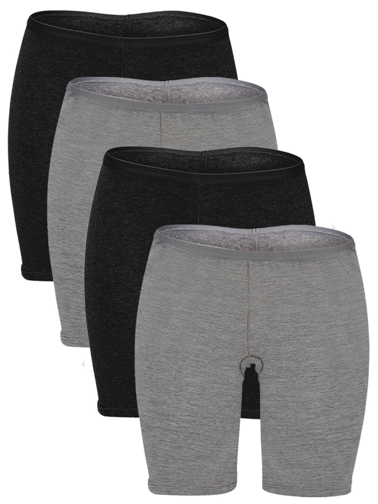 Womens Cotton Crotch Ice Silk Seamless Boxer Shorts Underwear Bike Shorts  Leggings 100 Cotton Underwear Women 