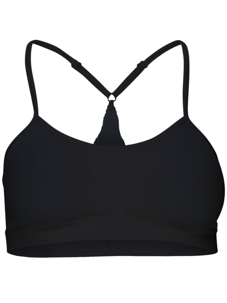 2-Pack Girls Seamless Racerback Sports Bras - Ultimate Comfort Training Bras  for Girls, Black Stars, Medium : : Clothing, Shoes & Accessories
