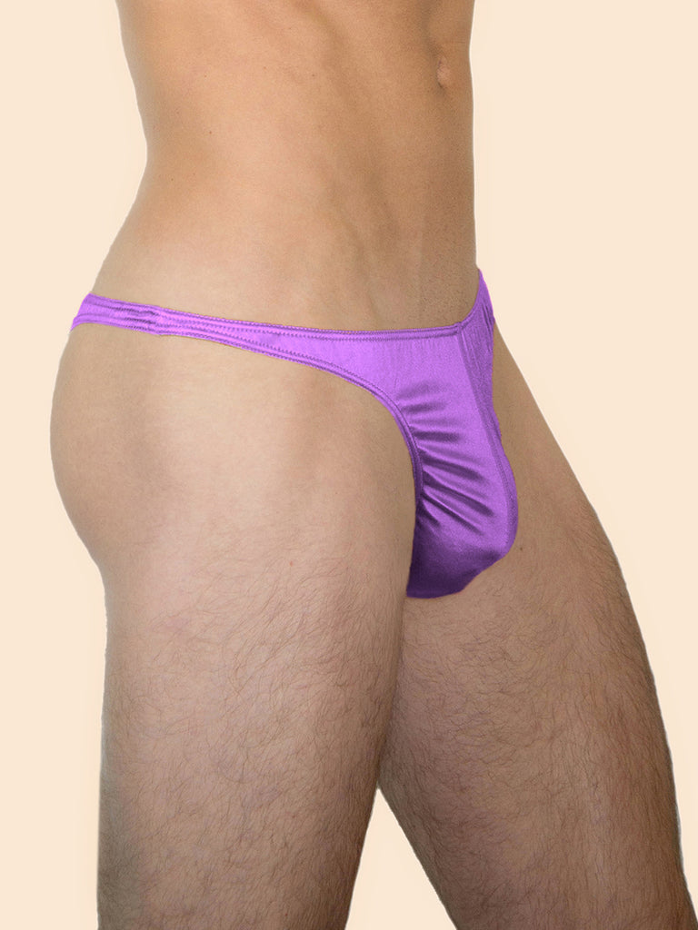 B2BODY + Barbra Lingerie Men's Satin Bikini Panties
