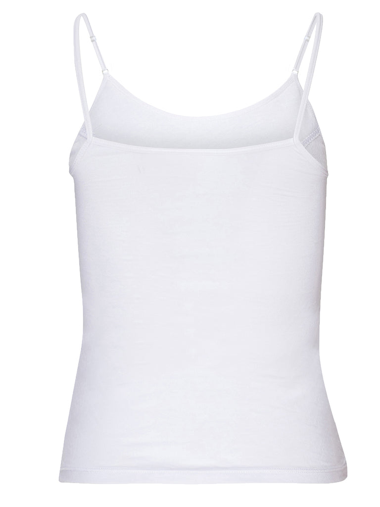 Women's Seamless Cotton Sport Camisole Cami Bra Spaghetti Strap Tank Top