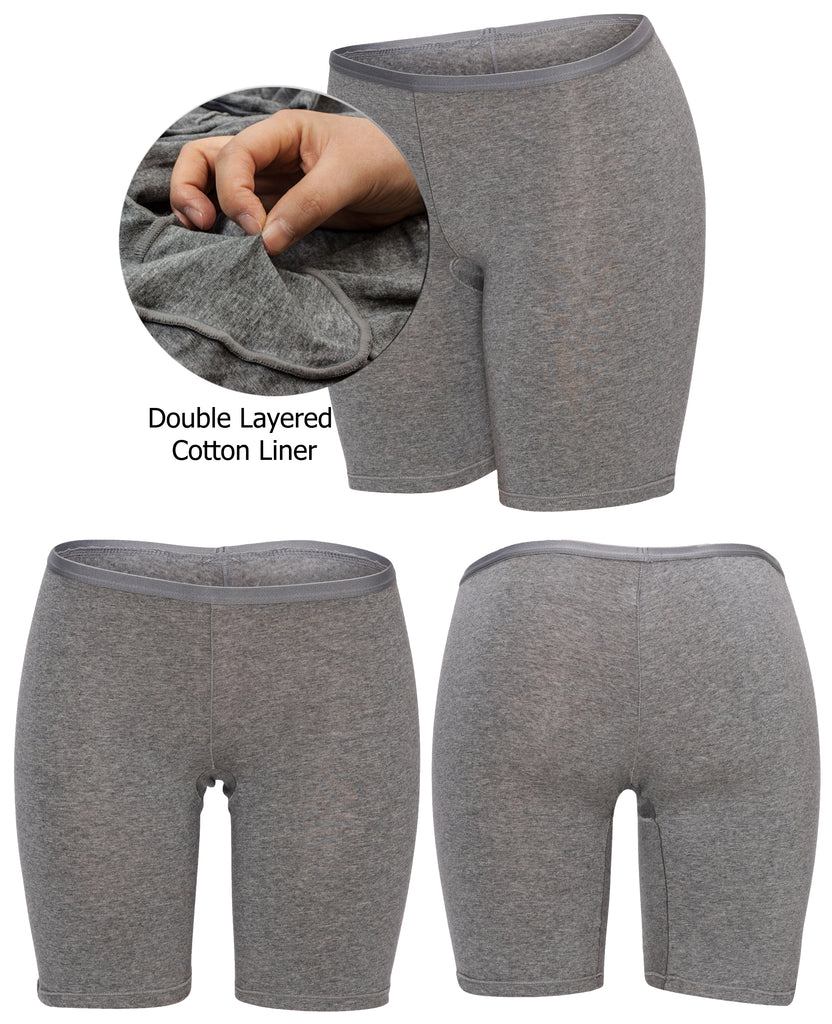 Women's Seamless Boyshort Panties Breathable Cotton Underwear Stretch Boxer  Briefs
