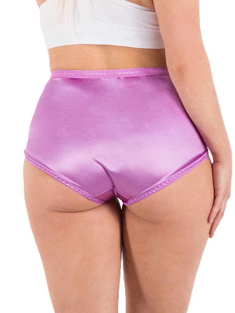 Liangere Satin Underwear Women Candy Knickers Panty Multipack