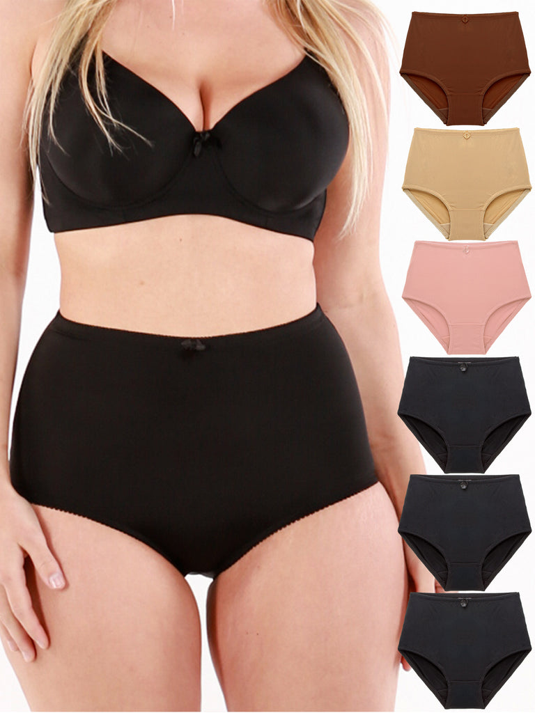 Plus Size Bralette with High Waist Panty, 30% Off, Snazzyway